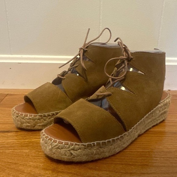 Andre Assous Women’s Elika Platform Sandal in Brown‎ Size 9 - Picture 3 of 7